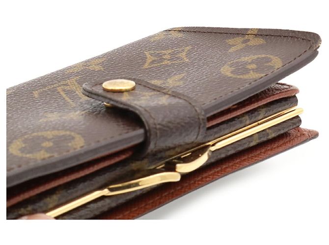 Louis Vuitton Monogram Bi-Fold Wallet Braun - Ansicht 5