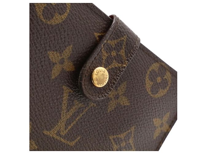 Louis Vuitton Monogram Bi-Fold Wallet Braun - Ansicht 6