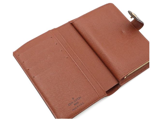 Louis Vuitton Monogram Bi-Fold Wallet Braun - Ansicht 7