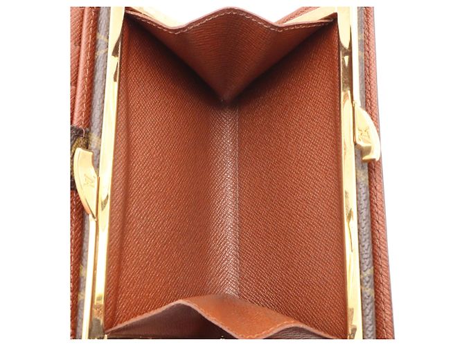 Louis Vuitton Monogram Bi-Fold Wallet Braun - Ansicht 9