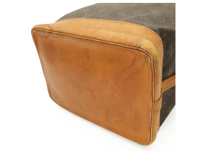 Borsa a Spalla Louis Vuitton Monogram Noe Marrone - vista 4