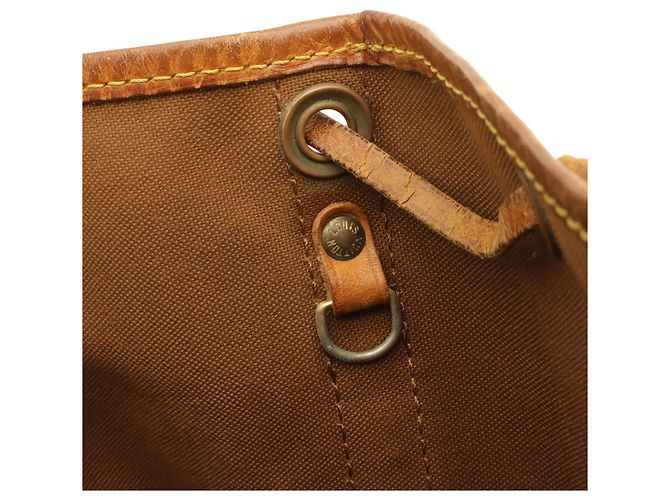 Borsa a Spalla Louis Vuitton Monogram Noe Marrone - vista 9