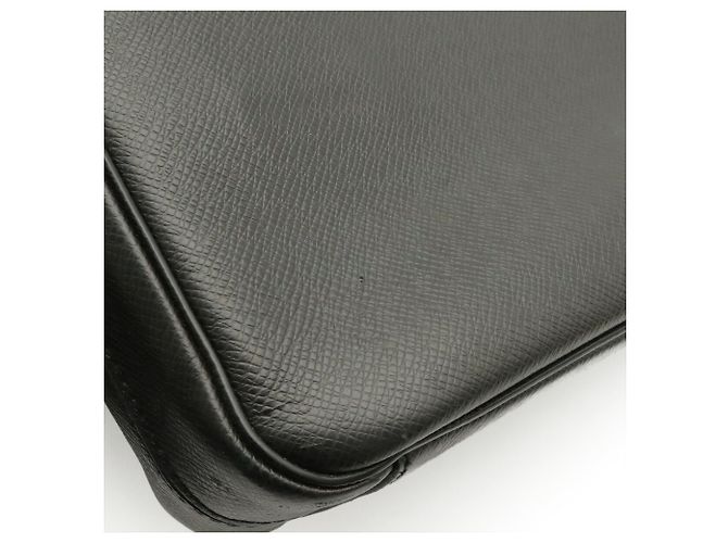 Borsa a Spalla Louis Vuitton Taiga Roman PM Nero - vista 10