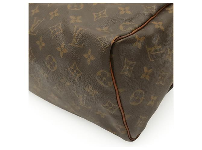 Borsa Louis Vuitton Monogram Speedy 25 Marrone - vista 2