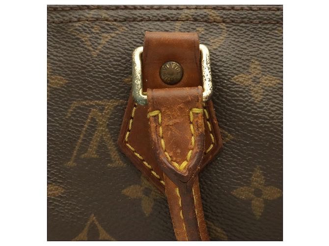 Borsa Louis Vuitton Monogram Speedy 25 Marrone - vista 5