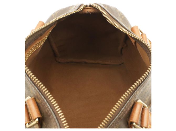 Borsa Louis Vuitton Monogram Speedy 25 Marrone - vista 7