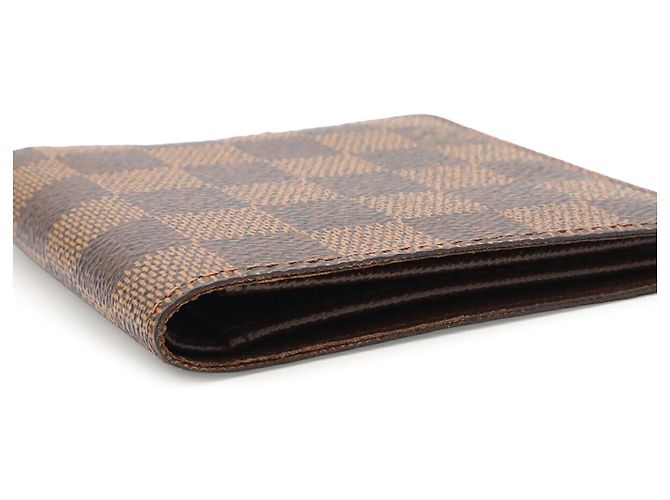 Louis Vuitton Damier Bi-Fold Wallet Braun - Ansicht 5
