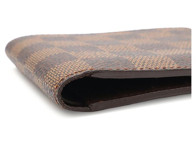 Louis Vuitton Damier Bi-Fold Wallet Braun - Ansicht 6
