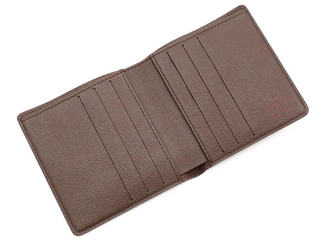 Louis Vuitton Damier Bi-Fold Wallet Braun - Ansicht 7