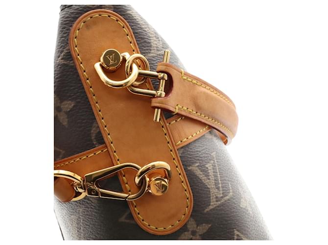 Borsa Duffle Monogram Louis Vuitton Marrone - vista 9