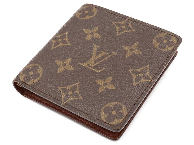Louis Vuitton Monogram Bi-Fold Wallet Braun - Ansicht 3