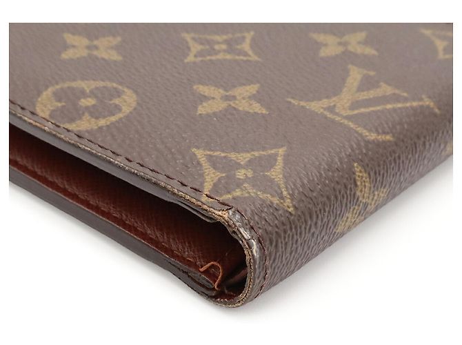 Louis Vuitton Monogram Bi-Fold Wallet Braun - Ansicht 4