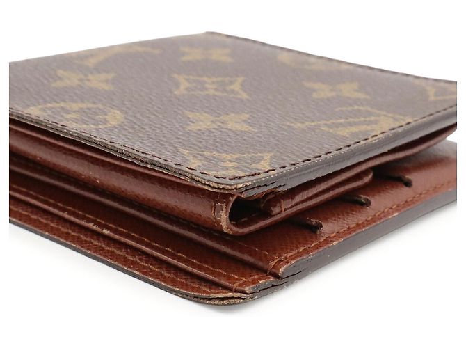 Louis Vuitton Monogram Bi-Fold Wallet Braun - Ansicht 5