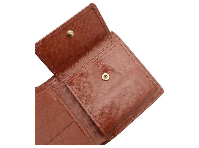 Louis Vuitton Monogram Bi-Fold Wallet Braun - Ansicht 8