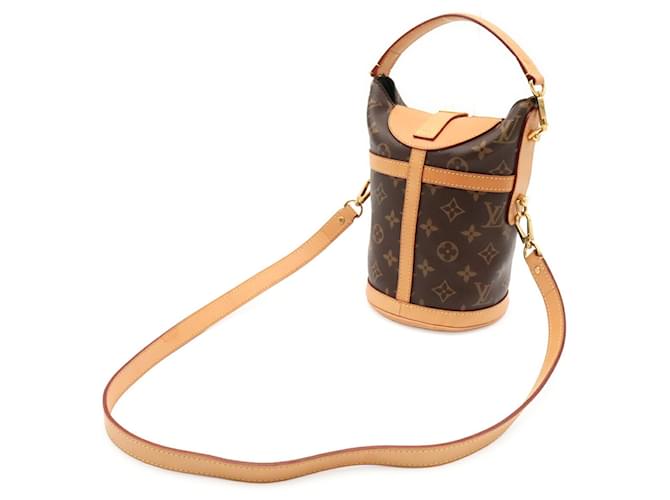 Borsa Duffle Monogram Louis Vuitton Marrone - vista 3