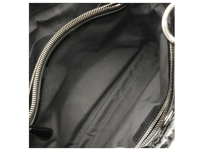 Borsa Tote Christian Dior Lady Cannage Nero - vista 8