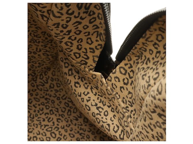 Borsa a mano/Tote in pelle nera Panthère di Cartier Nero - vista 10