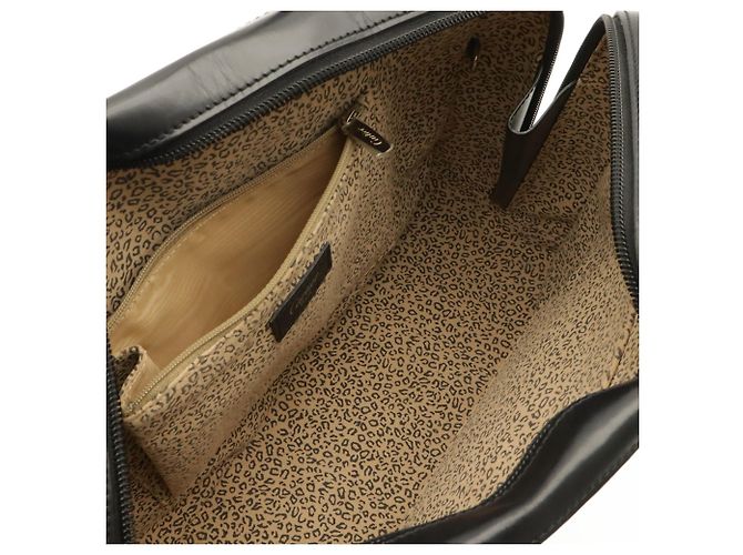 Borsa a mano/Tote in pelle nera Panthère di Cartier Nero - vista 9
