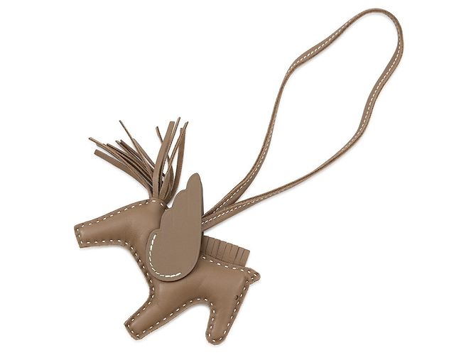 Hermès Charm per borsa Hermes Rodeo PM Pegasus Taupe - vista 3