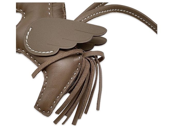 Hermès Charm per borsa Hermes Rodeo PM Pegasus Taupe - vista 5
