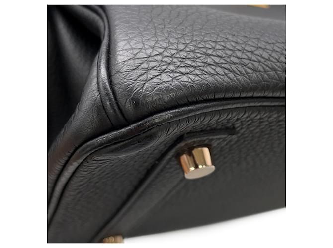 Hermès Borsa Hermes Birkin 30 Nero - vista 8