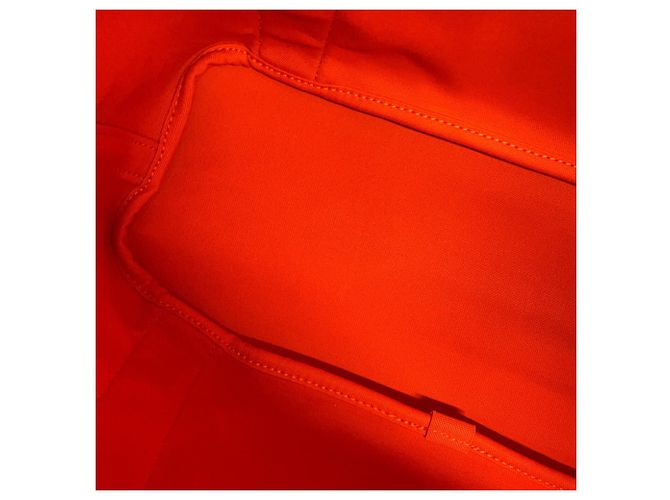 Hermès Bolso Hermes Sac de Pansage Groom Roja Azul marino - vista 8
