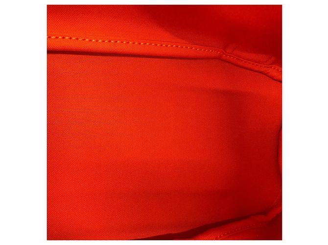 Hermès Bolso Hermes Sac de Pansage Groom Roja Azul marino - vista 9