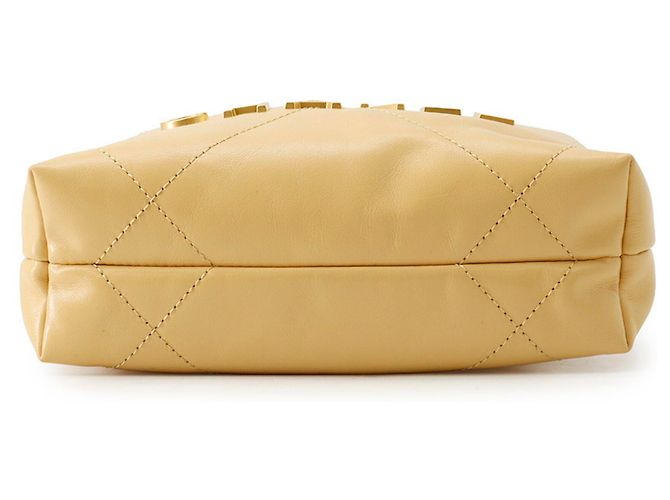 Borsa Chanel 22 Mini Coco Mark Beige - vista 3