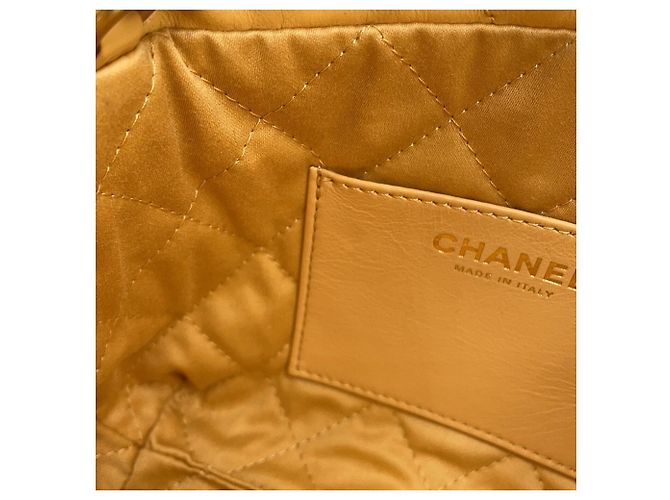 Borsa Chanel 22 Mini Coco Mark Beige - vista 9