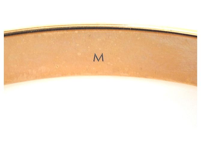 Bracciale rigido in metallo oro rosa Louis Vuitton D'oro - vista 7