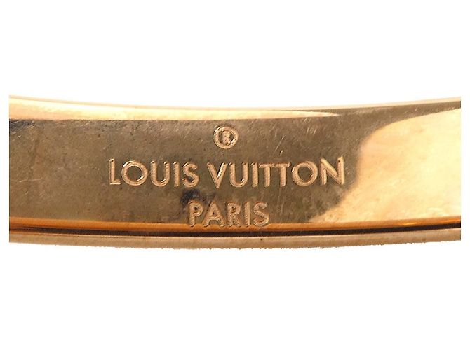 Bracciale rigido in metallo oro rosa Louis Vuitton D'oro - vista 9