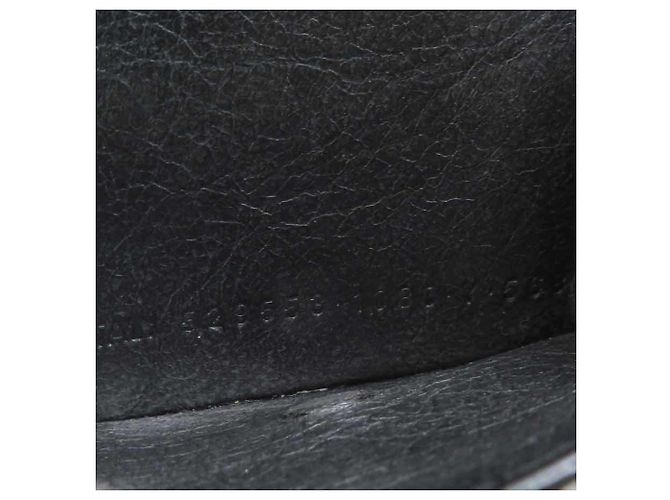 Everyday Cartera tríptico en cuero negro Balenciaga - vista 13