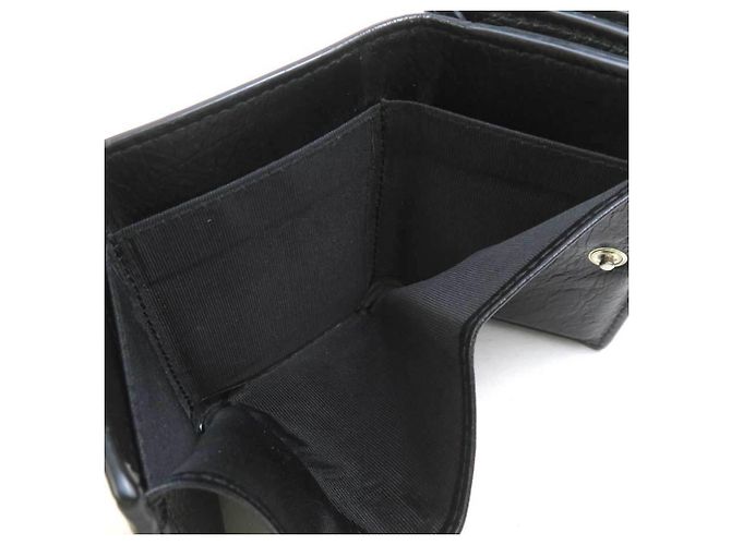 Everyday Cartera tríptico en cuero negro Balenciaga - vista 6