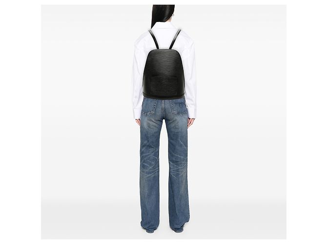 Louis Vuitton Nero Epi Gobelins - vista 7