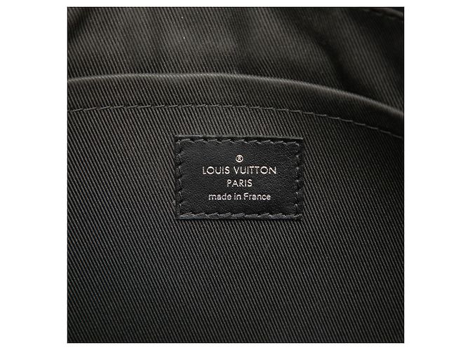 Louis Vuitton Marrone Monogram Macassar Discovery Pochette GM - vista 5