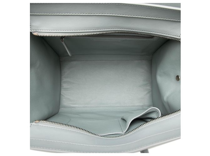 Luggage Céline Borsa Celine Gray Mini in pelle Marrone - vista 4