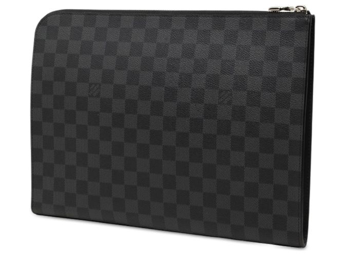 Louis Vuitton Pochette Jour GM in Damier Graphite nero - vista 2