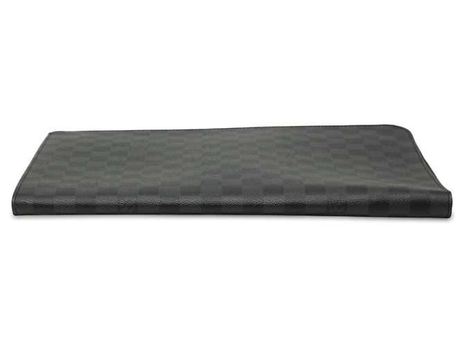 Louis Vuitton Pochette Jour GM in Damier Graphite nero - vista 3