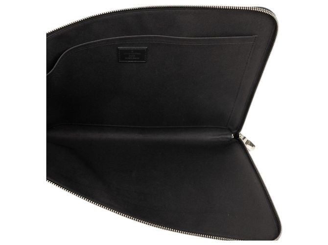 Louis Vuitton Pochette Jour GM in Damier Graphite nero - vista 4