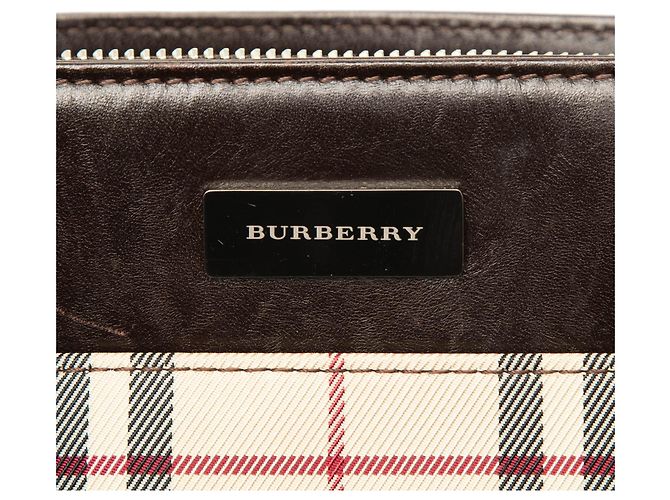Burberry Beige House Check Canvas Tote - Ansicht 5