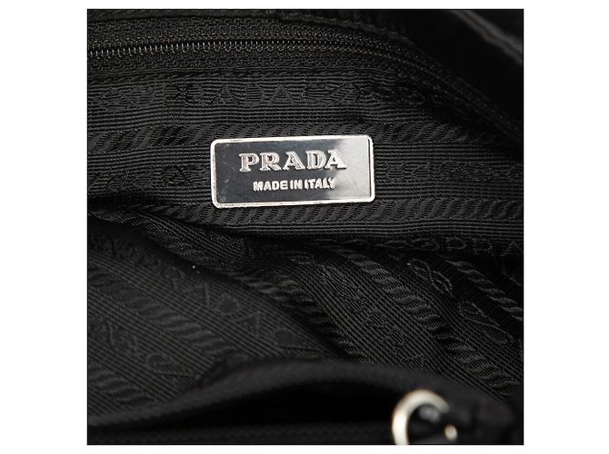 Bolsa Prada Black Tessuto Preto - vista 5