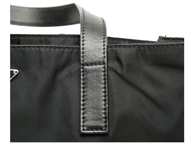 Bolsa Prada Black Tessuto Preto - vista 6
