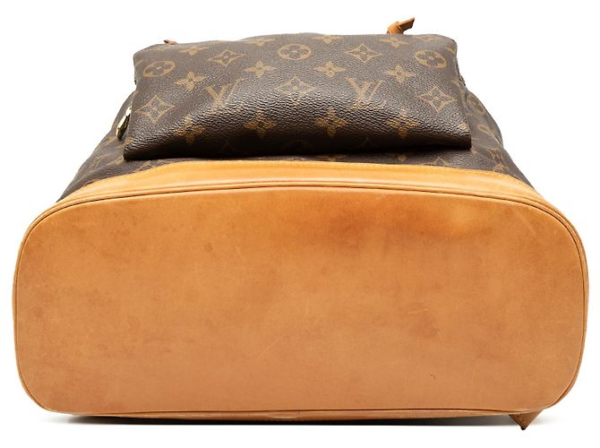 Louis Vuitton Marrone Monogram Montsouris GM - vista 3