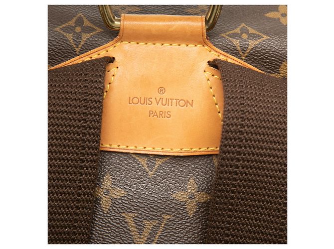 Louis Vuitton Marrone Monogram Montsouris GM - vista 5