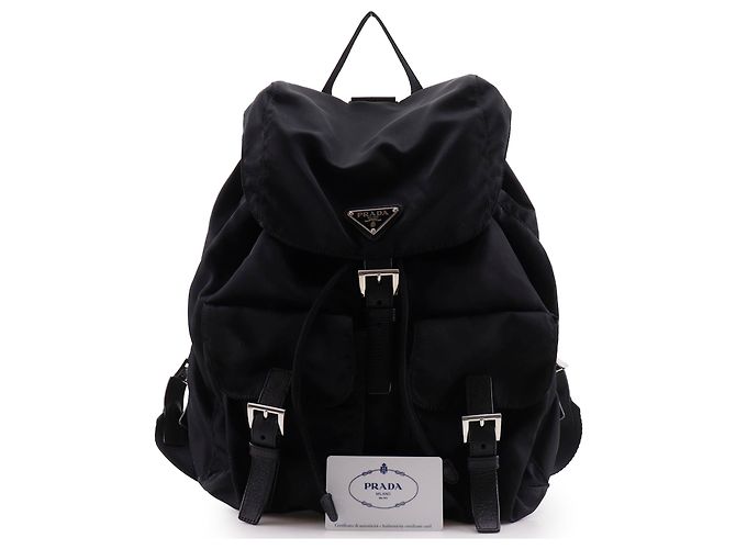 Prada Rucksack Black Tessuto Schwarz - Ansicht 23