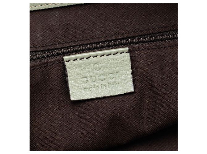 Gucci Abbey D Ring Tote aus beigem GG Canvas - Ansicht 5