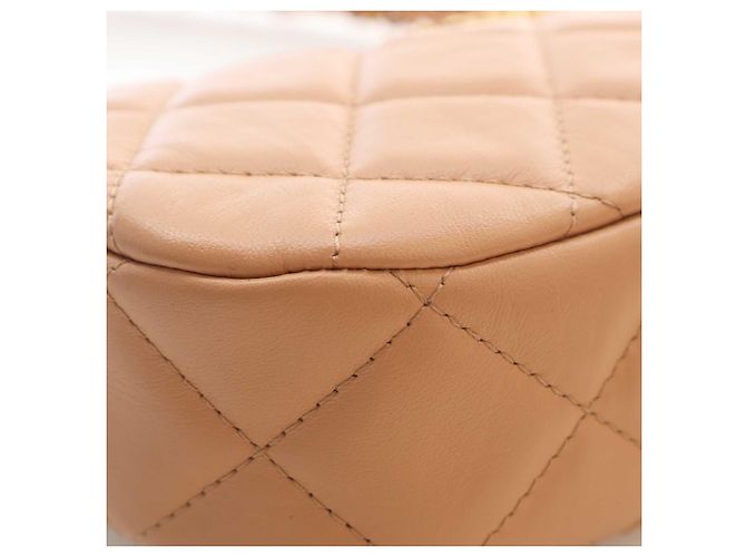 Chanel Beige Small Quilted Aged Calfskin Chanel 19 Hobo - vista 13