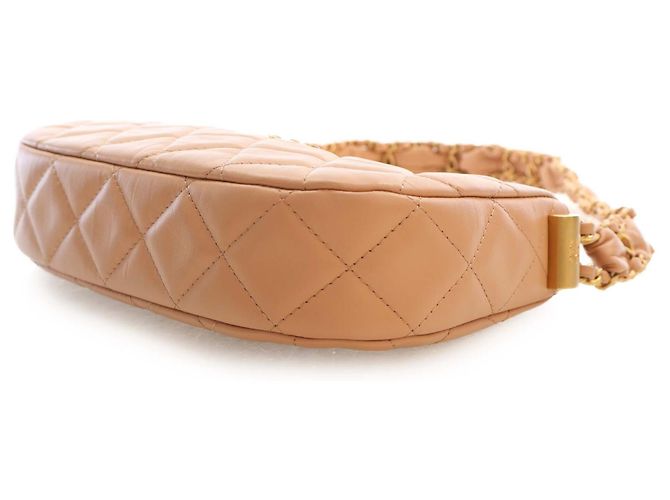 Chanel Beige Small Quilted Aged Calfskin Chanel 19 Hobo - vista 5