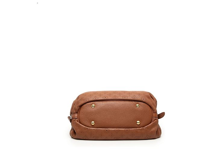 Louis Vuitton Marrone Monogram Mahina XS - vista 3
