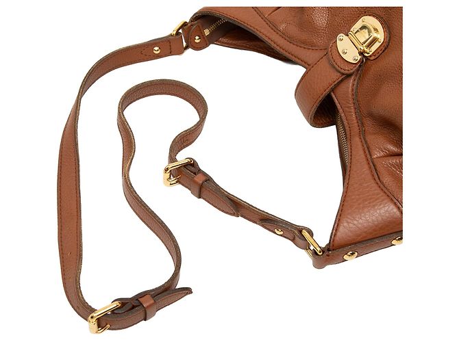 Louis Vuitton Marrone Monogram Mahina XS - vista 7